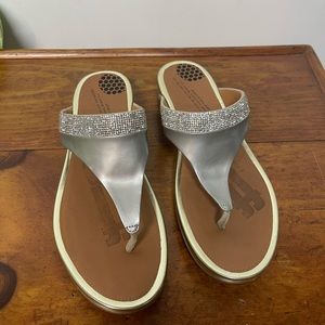 Fitflop Banda Sz 11.5 Silver Micro Crystal